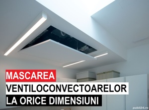 Trapa pentru mascarea ventiloconvectoarelor, aerelor conditionate, aparaturii din tavan
