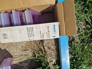 Vand la jumatate de pret , 800 buc.placi x-block  din plastic, 20x20 cm  - imagine 3