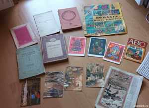 lot de carti ,harta .calendar si ilustratii vechi pentru colectionari  tot la 70lei