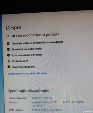 Laptop Dell Latitude E 6410 # i7; 8GB RAM; SSD - imagine 4