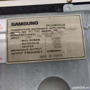 Cuptor cu microunde Samsung - piese de schimb - imagine 2