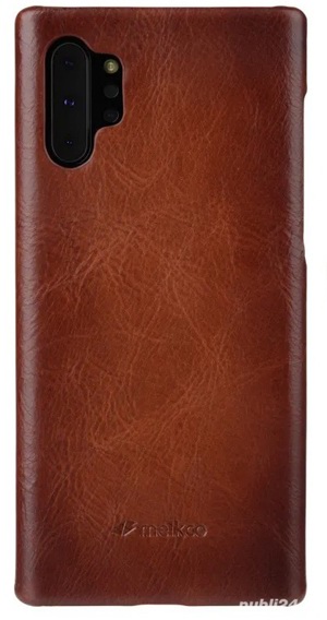Husă din Piele pentru Samsung Note 10+ _BROWN_