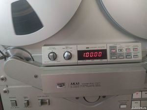 MAGNETOFON AKAI GX-747 Electronic Real Time  Counter  6-Head 5-Motor Cu Role si Adaptoare - imagine 6