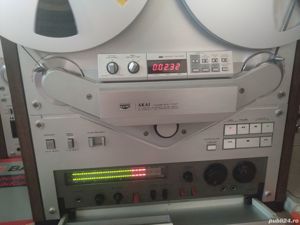 MAGNETOFON AKAI GX-747 Electronic Real Time  Counter  6-Head 5-Motor Cu Role si Adaptoare - imagine 4