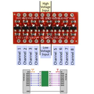 I2C Logic Level Convertor Bidirectional TTL 5V-3.3V - imagine 9