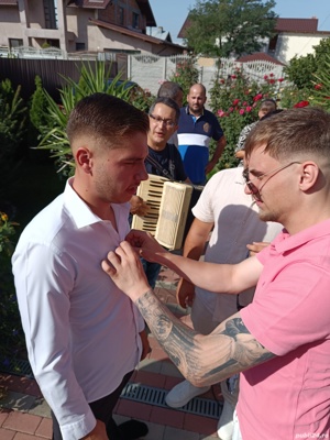Acordeonist obiceiuri nunta  - imagine 2