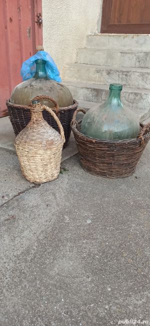 Butoaie de vin diferite  și Damigene de sticlă și fibră de sticlă  - imagine 4