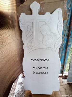 Cruce funerara Din mozaic - imagine 3