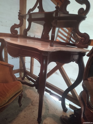 Masa toaleta cu oglinda antica vintage 