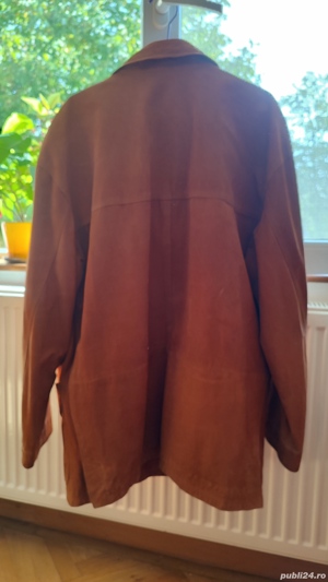 Jacheta de piele eleganta Hobson 50 - imagine 2