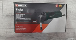 Masina de taiat tabla Parkside PMK 550 , 550W, raza taiere 45 mm, Nou! - imagine 4