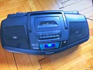 Radio-casetofon cu CD, Panasonic RX-DS28. - imagine 1