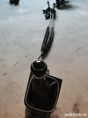 Timonerie cu sufe si manson schimbator GOLF 5/6 PASSAT B6 Seat Skoda Audi 1K0 711 061 1K0 711 049