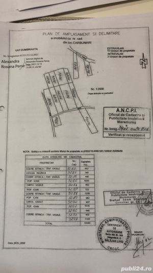 Teren intravilan - parcelat in 7 parcele (au mai ramas 5) - imagine 8