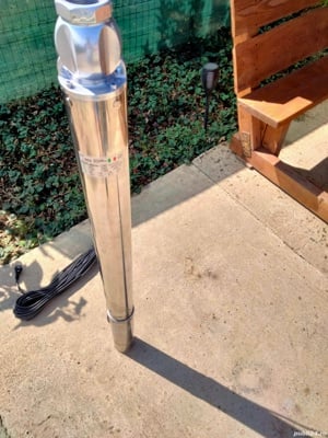 Pompa Lmx adâncime mare cu motor inverter variator,urgent - imagine 2