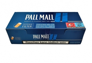 Tuburi  Pall Mall Blue Extra (25 mm) 200