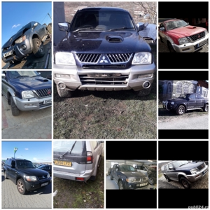 dezmembrez piese mitsubishi l200 pajero sport 2.5 pajero 3.2 cutie viteze grup fuzeta etrier - imagine 4