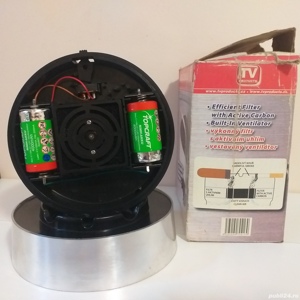 scrumiera electrica cu filtru de fum primul model de colectie teleshoping - imagine 2