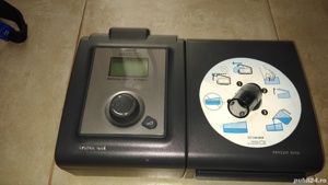 Aparat de respirat CPAP  Philips Respironics, cu umidificator incalzit, SD card