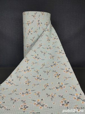 Material Creponat Satinat bumbac 100% 240 cm / Rola 30 ml - imagine 5