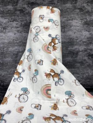 Material finet pentru lenjerii de pat bumbac 100 % - imagine 2