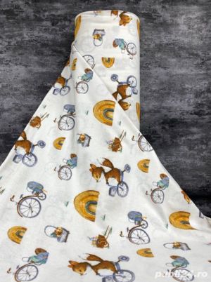 Material finet pentru lenjerii de pat bumbac 100 % - imagine 3