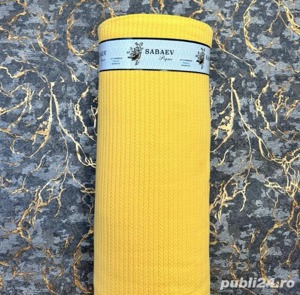 Material tricotat bumbac 100 % model spic rola 25 ml  - imagine 3