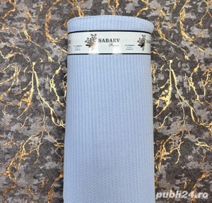 Material tricotat bumbac 100 % model spic rola 25 ml  - imagine 8