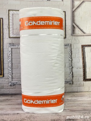 Material panza alba latimi diferite pentru lenjerii de pat rola 30 ml - imagine 3