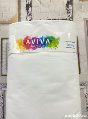 Material panza alba latimi diferite pentru lenjerii de pat rola 30 ml - imagine 7