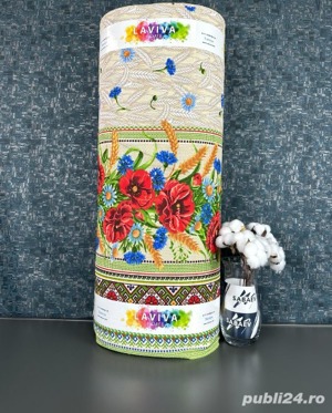 Material Fata de masa 150 cm bumbac 100 % rola de 50 ml - imagine 3