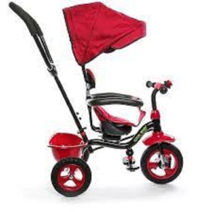 Vand Tricicleta Multifunctionala Cool Baby, Roti Cauciuc, Rosu, NOUA 269 Lei - imagine 7