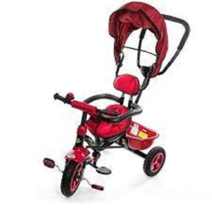 Vand Tricicleta Multifunctionala Cool Baby, Roti Cauciuc, Rosu, NOUA 269 Lei - imagine 8
