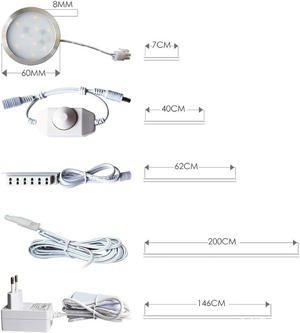 Lumini LED pentru dulap, camara, trepte scari - imagine 5