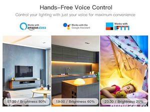 Dimmer LED LEDLUX SH9111 wifi compatibil Alexa si Google Home - imagine 5