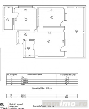 Mamaia Nord - Apartament cu 3 camere finisat în bloc nou. - imagine 17