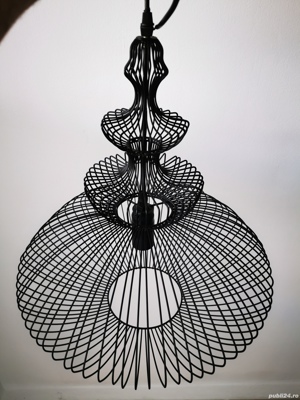 Vand lampadar lustra candelabru otel model deosebit - imagine 7