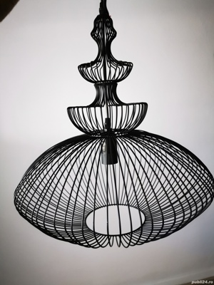 Vand lampadar lustra candelabru otel model deosebit - imagine 6