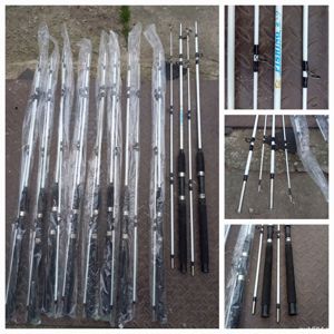 Lanseta fibra plina , acțiune mare, 2 segmenti 2.1m , 2.4m, 2.7m, 3m - imagine 4