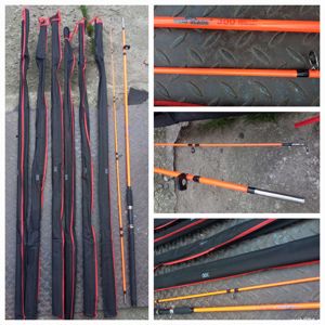 Lanseta fibra plina , acțiune mare, 2 segmenti 2.1m , 2.4m, 2.7m, 3m - imagine 5