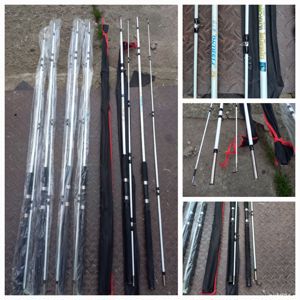 Lanseta fibra plina , acțiune mare, 2 segmenti 2.1m , 2.4m, 2.7m, 3m - imagine 6