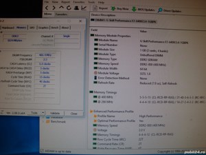 memorie ram calculator 1gb ddr2 800 mhz g.skill performance - imagine 2