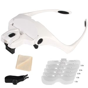 OCHELARI cu LUPA si LED pentru ceasornicar electronisti bijutier gravura cu lumina iluminare LED - imagine 4