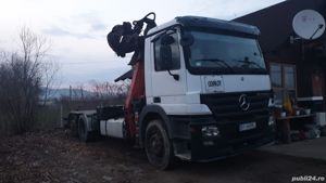 Mercedes 2641, Abrollkipper cu macara Epsilon 110Z  - imagine 2