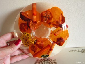 Decoratiune festiva Dreamlight tealight holder Handmade Germany'70