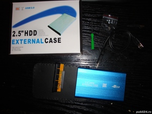 hdd rack 2.5" inch ATA / IDE suport hard disk portabil USB - imagine 5