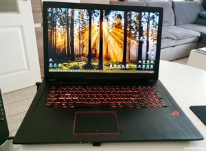 Laptop Asus Strix ROG GL 753V display 17' intel i7 7700HQ 16Gb Ram Hynix SSD M.2 1Tb HDD sata 1Tb - imagine 4