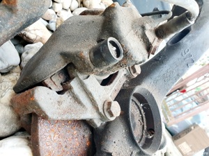 fuzeta Audi A4 B5 1.6 1.8 1.9tdi cu set disc si placute 15% uzura - imagine 3