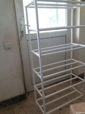 conector 3brate pline 10lei- din rasina  schele, scari, etajere teava patrata rotunda  15,16,20,30mm - imagine 6