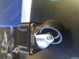 picioare din rasina pentru tevi patrate, dreptungulare sau rotunde- fixe,reglabile,cu roti - imagine 3